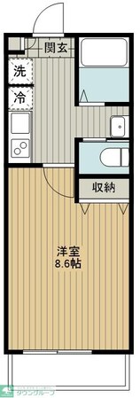 カーサソレイユの物件間取画像